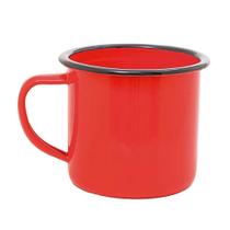 Caneca Esmaltada Red 360ml - Mimo Style