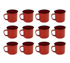 Caneca Esmaltada Retro 350ml Vintage Jogo 200 Pcs - Caneca Esmaltada Retro 350ml Vintage Jogo 200 Pcs -
