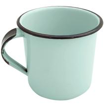 Caneca Esmaltada Xícara de Café Chá 400ml Caneca Agata