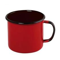 Caneca Esmaltado 160 ml Vermelha Ewel