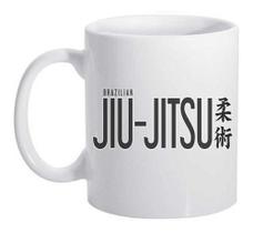 Caneca Esportiva Esportes Jiu Jitso Lutas Mma Logo Lutador