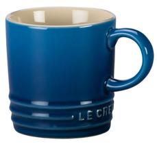 Caneca Espresso de Cerâmica 100ml Le Creuset Azul Marseille