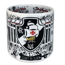 Caneca Estádio Sao Januario 360 ML Cerâmica Clube de Regatas Vasco Licenciada Branco