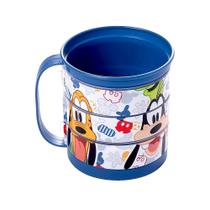 Caneca Estampa do Mickey Giratória Xícara 360ml Plástica Livre BPA