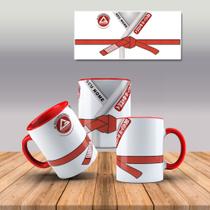 Caneca Estilo Kimono Gracie Barra Personalizada Com Nome