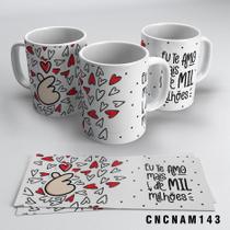 Caneca Eu Te Amo Mais De Mil Milhões