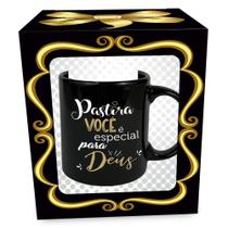 Caneca Evangélica Preta Sortida 320mL Caneca Evangélica Preta Sortida 320mL