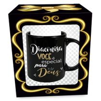 Caneca Evangélica Preta Sortida 320mL Caneca Evangélica Preta Sortida 320mL