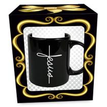 Caneca Evangélica Preta Sortida 320mL Caneca Evangélica Preta Sortida 320mL