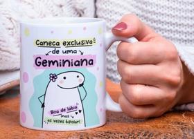 Caneca Exclusiva de uma Gêrminiana - Signos Flork Gêmeos - Est. Illustracin ZLprint Caneca Exclusiva de uma Gêrminiana - Signos Flork Gêmeos - Est. Illustracin ZLprint