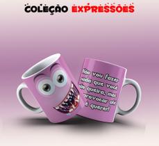 Caneca expressões faciais desenho 20
