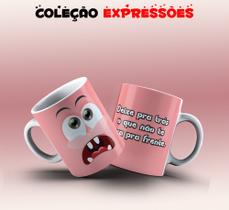 Caneca expressões faciais desenho 23