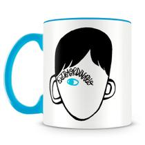 Caneca Extraordinário Personalizada de Porcelana com Estampa Literária