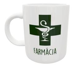 Caneca farmácia faculdade presente profissão farmacêutico