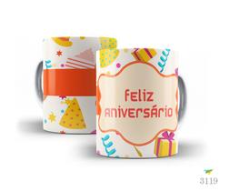 Caneca Feliz aniversário