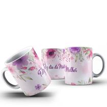 Caneca Feliz Dia Das Mulheres Cerâmica Presente Criativo