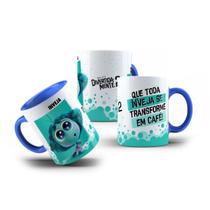 Caneca Filme Divertida Mente 2 Emoção Personagem Inveja Caneca Filme Divertida Mente 2 Emoção Personagem Inveja
