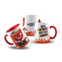 Caneca Filme Divertida Mente 2 Emoção Personagem Raiva Caneca Filme Divertida Mente 2 Emoção Personagem Raiva