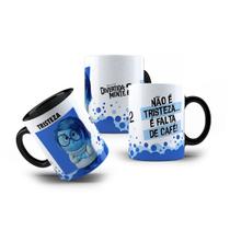 Caneca Filme Divertida Mente 2 Emoção Personagem Tristeza Caneca Filme Divertida Mente 2 Emoção Personagem Tristeza