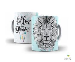 Caneca Filtro dos sonhos, Follow your dreams