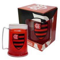 Caneca Flamengo Gel Congelante 300 ML Escudo - Oficial CRF - Cebola Licenciados