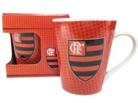 Caneca Flamengo Porcelana 300 Ml Licenciada