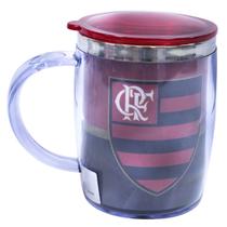 Caneca Flamengo Térmica 450 ML - QH002C-5 Caneca Flamengo Térmica 450 ML - QH002C-5