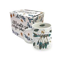 Caneca Flecha Boho Coragem Simas