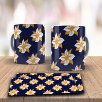Caneca Floral Flores Diversos Modelos Decoração Mãe Presente Especial PORCELANA MEGA OFERTA!