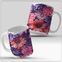 Caneca floral Caneca floral