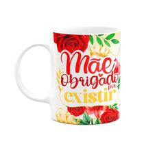 Caneca Floral Mães - Mãe, obrigado por existir! Caneca Floral Mães - Mãe, obrigado por existir!