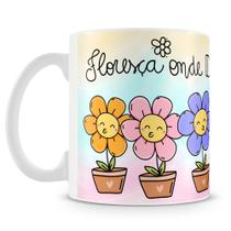 Caneca Floresça onde Deus te Plantar (Mod.3)