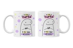 Caneca Flork - A Vida é Curta Caneca Flork - A Vida é Curta