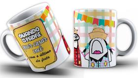 Caneca Flork arraiá festa junina/julina