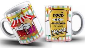 Caneca Flork arraiá festa junina/julina