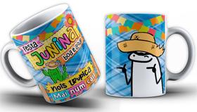 Caneca Flork arraiá festa junina/julina