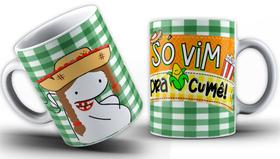 Caneca Flork arraiá festa junina/julina