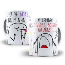 Caneca Flork Bento Meme Dívidas Personalizada Porcelana Caneca Flork Bento Meme Dívidas Personalizada Porcelana