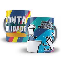 Caneca Flork Bento Profissões Contabilidade Personalizada Caneca Flork Bento Profissões Contabilidade Personalizada