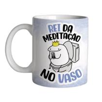 Caneca Flork Bento Rei da Meditação No Vaso