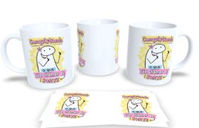 Caneca Flork com Frases Icônicas Presente Criativo