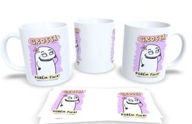 Caneca Flork com Frases Icônicas Presente Criativo