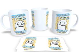 Caneca Flork com Frases Icônicas Presente Criativo