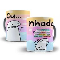 CANECA FLORk CUNHADA VOCÊ MERECE O MUNDO