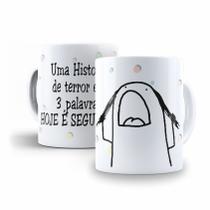 Caneca Flork de Porcelana Caneca Flork de Porcelana