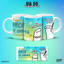 Caneca flork dia dos professores professor de química