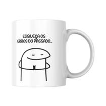 Caneca Flork Engraçada Esqueça Os Erros Do Passado
