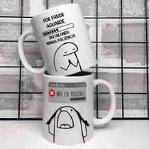 Caneca flork engraçadas diversos temas