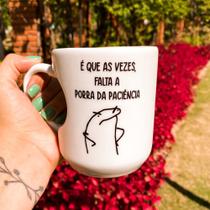 Caneca Flork, Falta de paciência