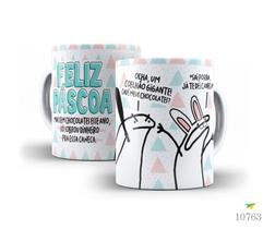Caneca Flork Feliz Páscoa, mas sem chocolates esse ano Caneca Flork Feliz Páscoa, mas sem chocolates esse ano